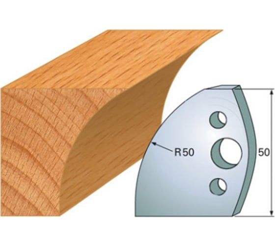 Комплект из 2-х ножей 50x4 SP CMT 690.567