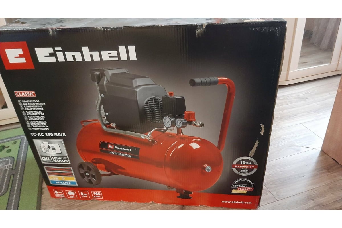 Компрессор Einhell TC-AC 190/50/8 4007332