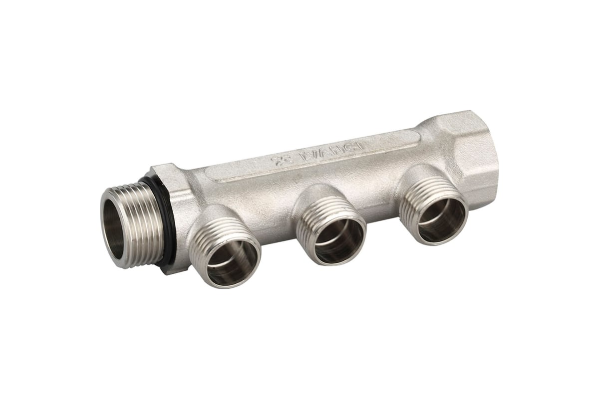 Коллектор IVANCI выходы с наружной резьбой, 2 выхода 3/4"x1/2" IVC.106500.N.01