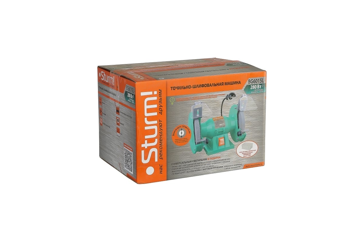 Точильный станок Sturm BG6015L