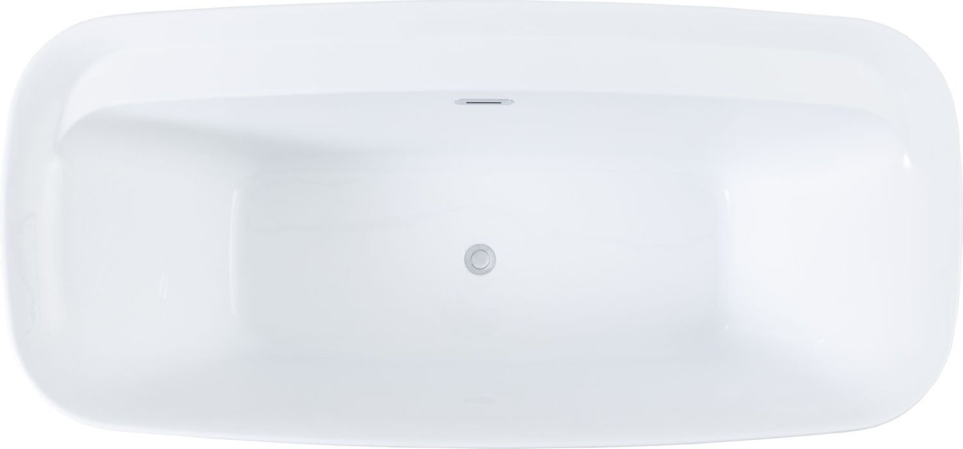 Акриловая ванна Aquanet Family Fine 170x78 см, 95778-GW-MB белый/черный матовый