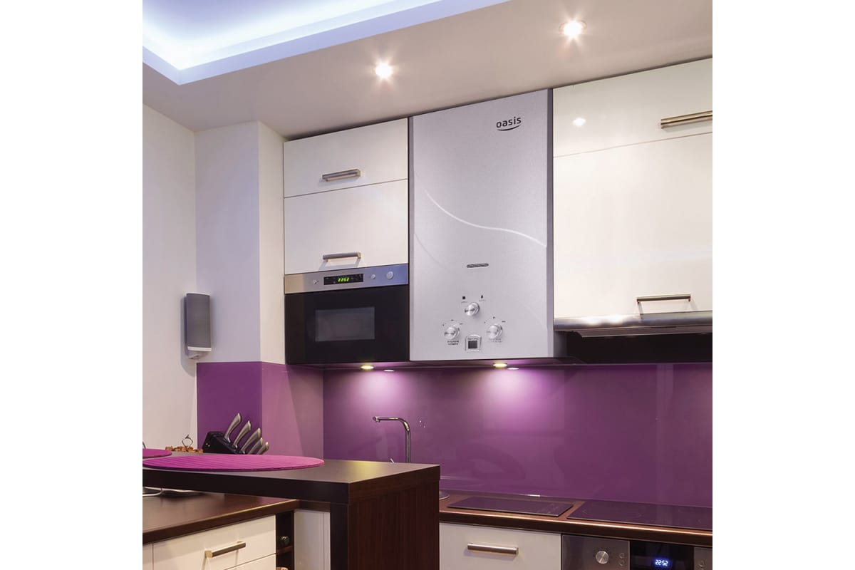 Газовый проточный водонагреватель Oasis 20 OG сжиженный газ 4640015383826