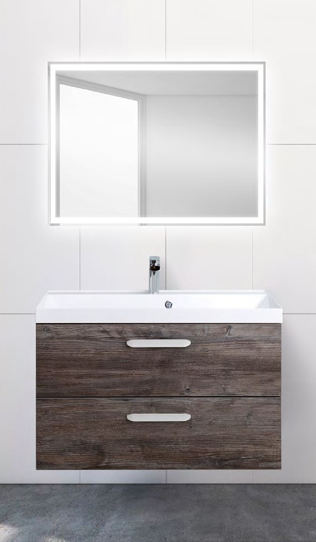 Тумба с раковиной BelBagno Aurora 80 см Pino Pasadena