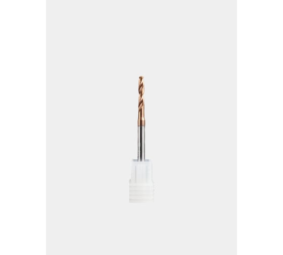 Сверло твердосплавное ц/х РОСИНСТРУМЕНТ 3.2x4х20x62 3D без подачи СОЖ TiSiN 332042062
