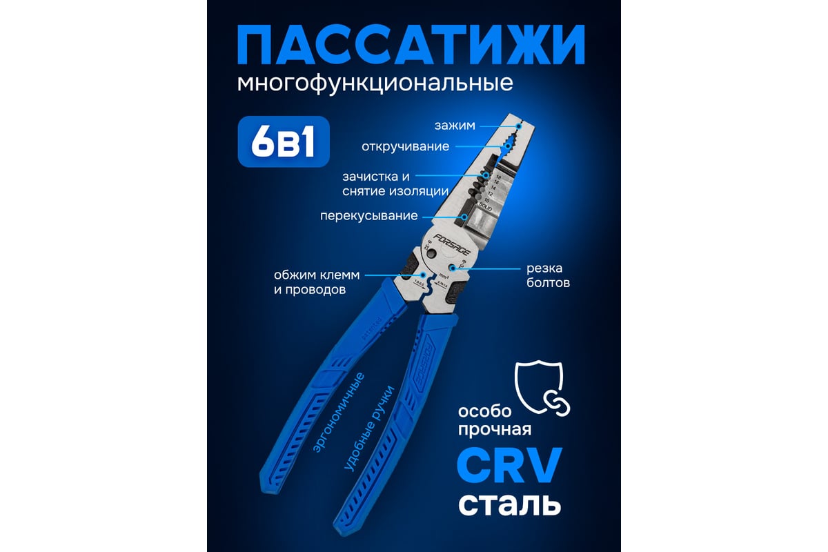 Съемник изоляции Forsage 200 мм F-6806B(58529)