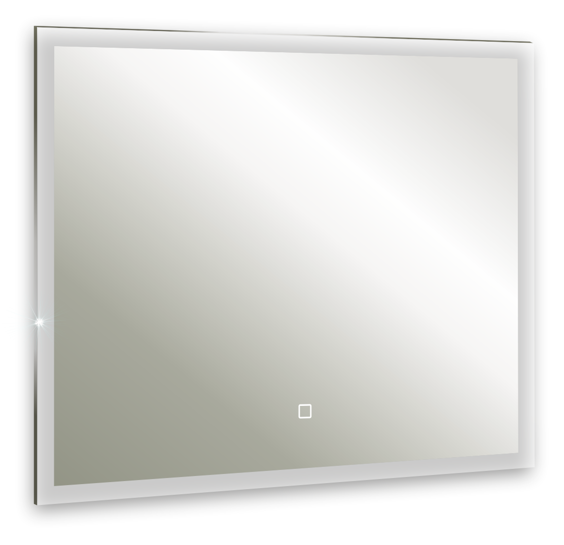 Зеркало Silver Mirrors Гуверт 100x80 см с подсветкой
