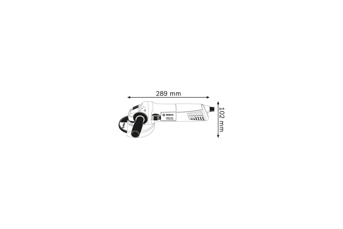 Угловая шлифмашина Bosch GWS 9-125 0.601.791.0R0