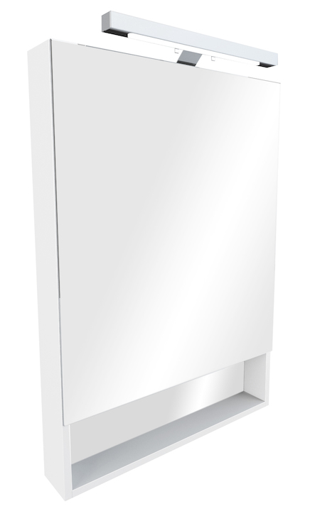 Зеркальный шкаф Roca Gap 80 см, белый