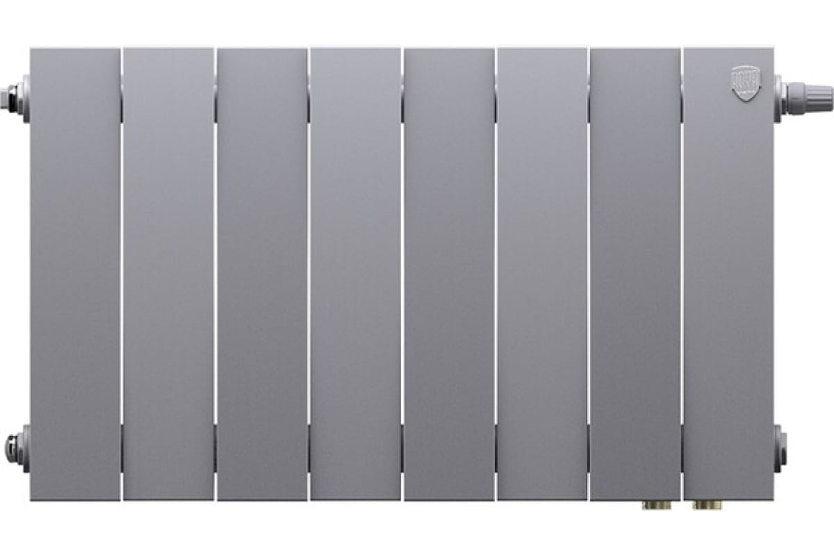 Радиатор Royal Thermo PianoForte 300 Silver Satin VDR80 - 8 секций НС-1506359