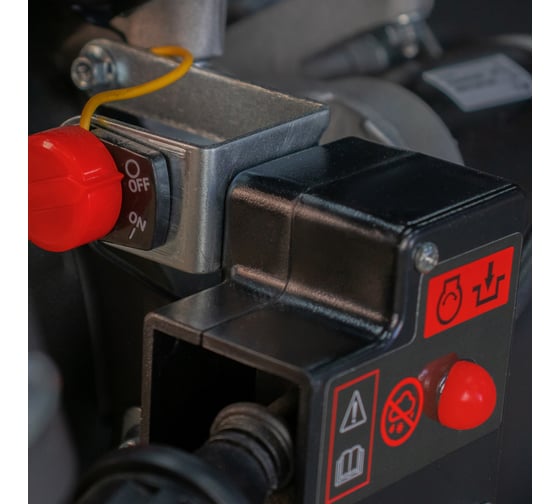 Бензиновая снегоуборочная машина Verton ice sb-761lte 5,15 квт, 7 л.с, v 212 см3, ширина/высота 61/51 см, гусеницы, фара, электрозапуск 01.9676.14793