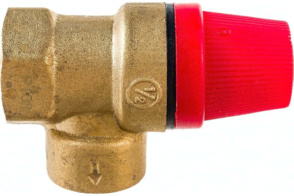 Предохранительный клапан СТМ ТЕРМО 1/2", г/г, 3 Бар CRVP3F12