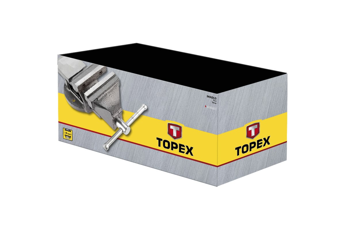 Слесарные тиски с наковальней Topex 07A112