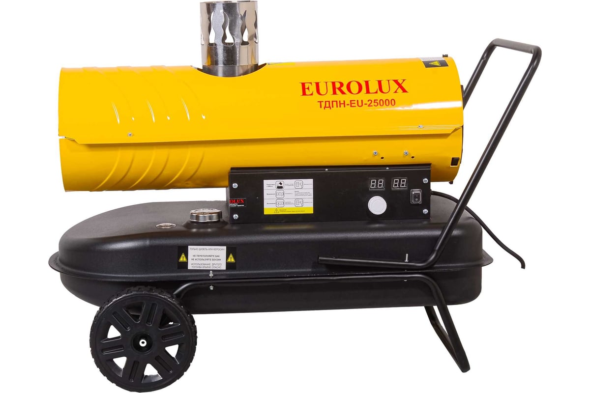 Тепловая дизельная пушка непрямого нагрева Eurolux ТДПН-EU-25000 67/1/54