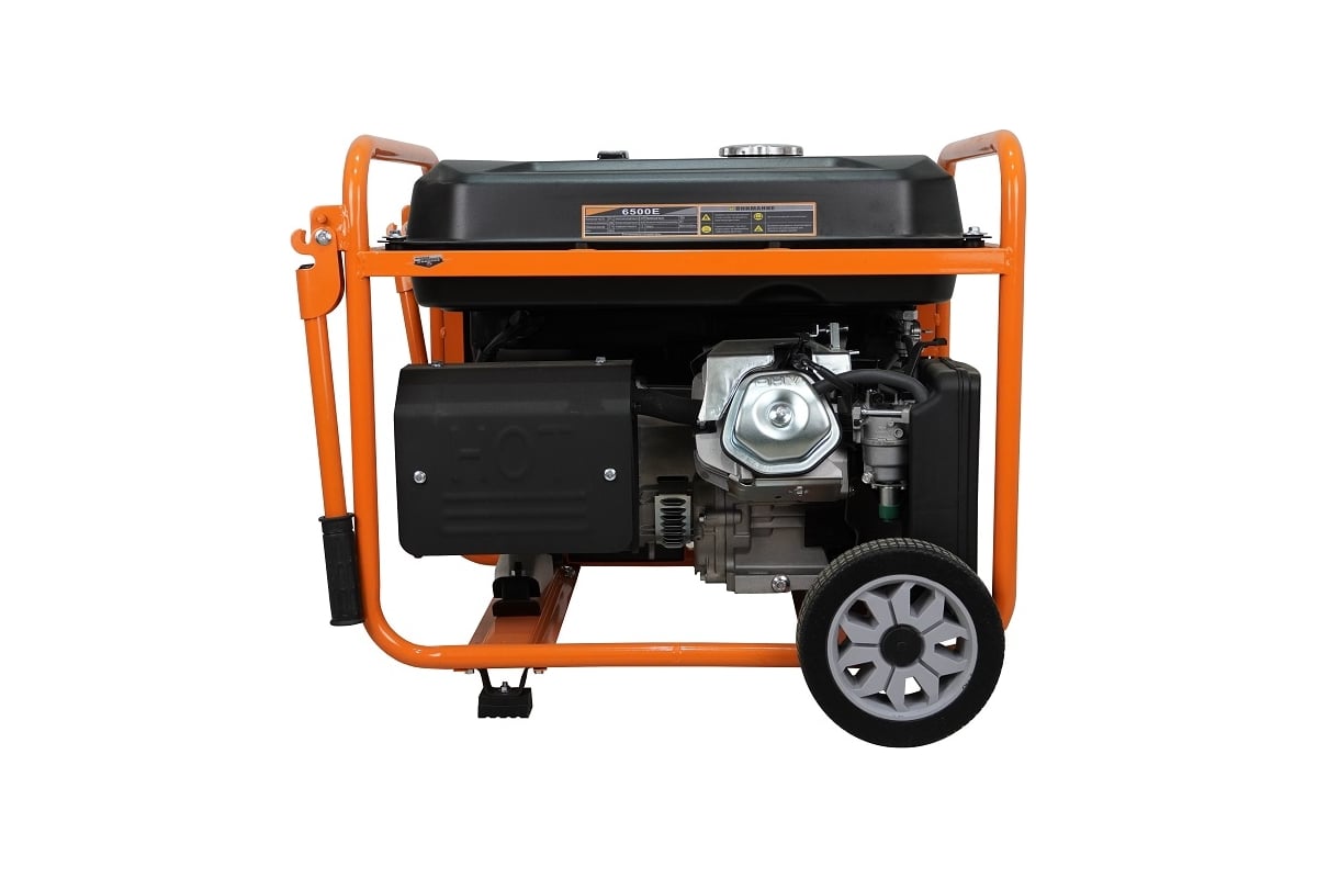Бензиновый генератор Lifan 6500E 5GF-4 220В, 5/5,5 кВт, 13 л.с. 00-00000220