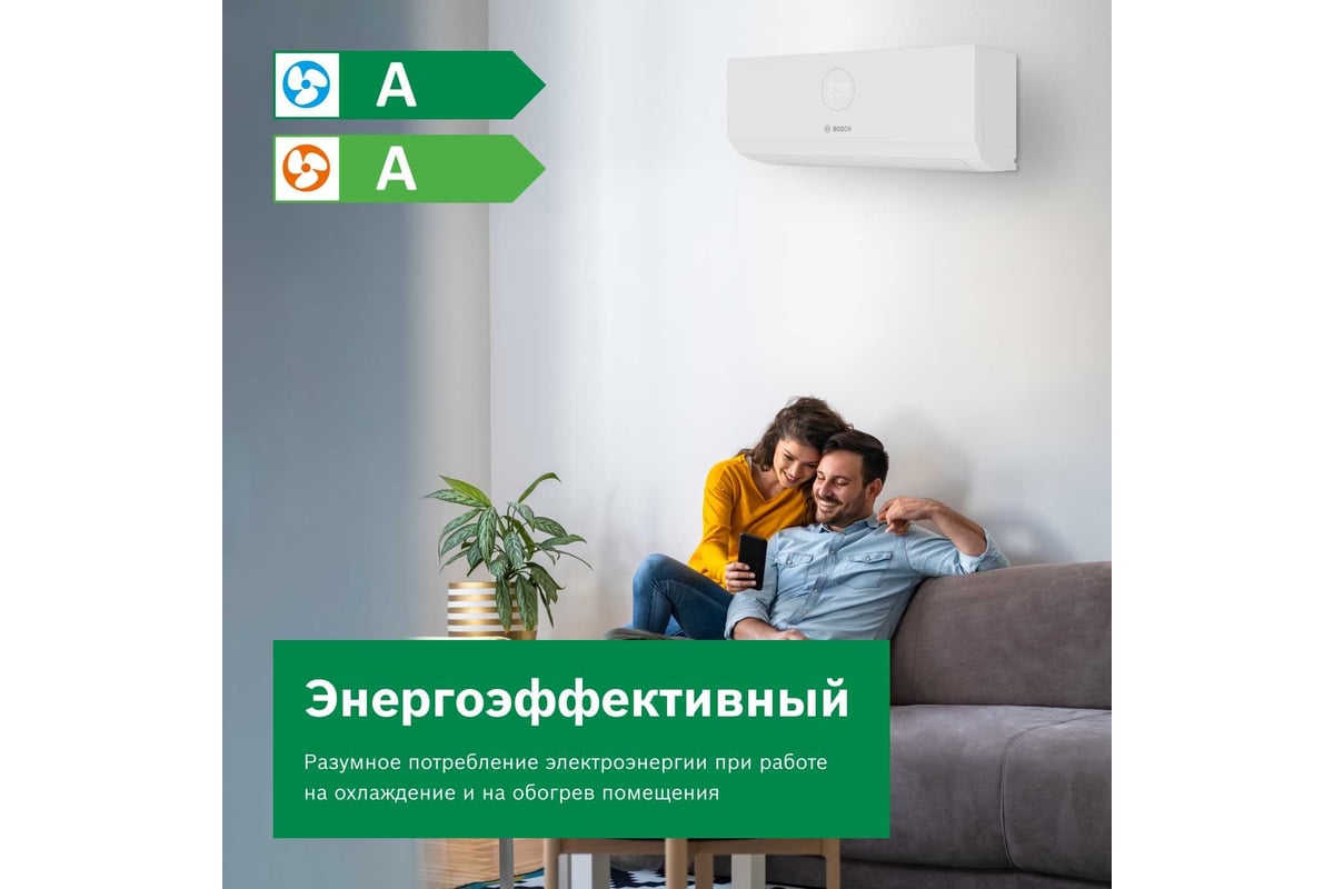 Сплит-система с Wi-Fi контроллером Bosch CLL2000 W 53S/CLL2000 53