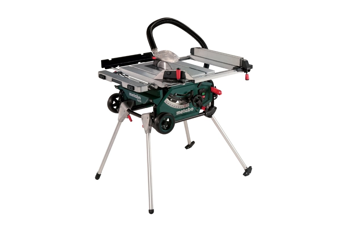 Дисковая настольная пила с ножками и колесами Metabo TS 216 600667000