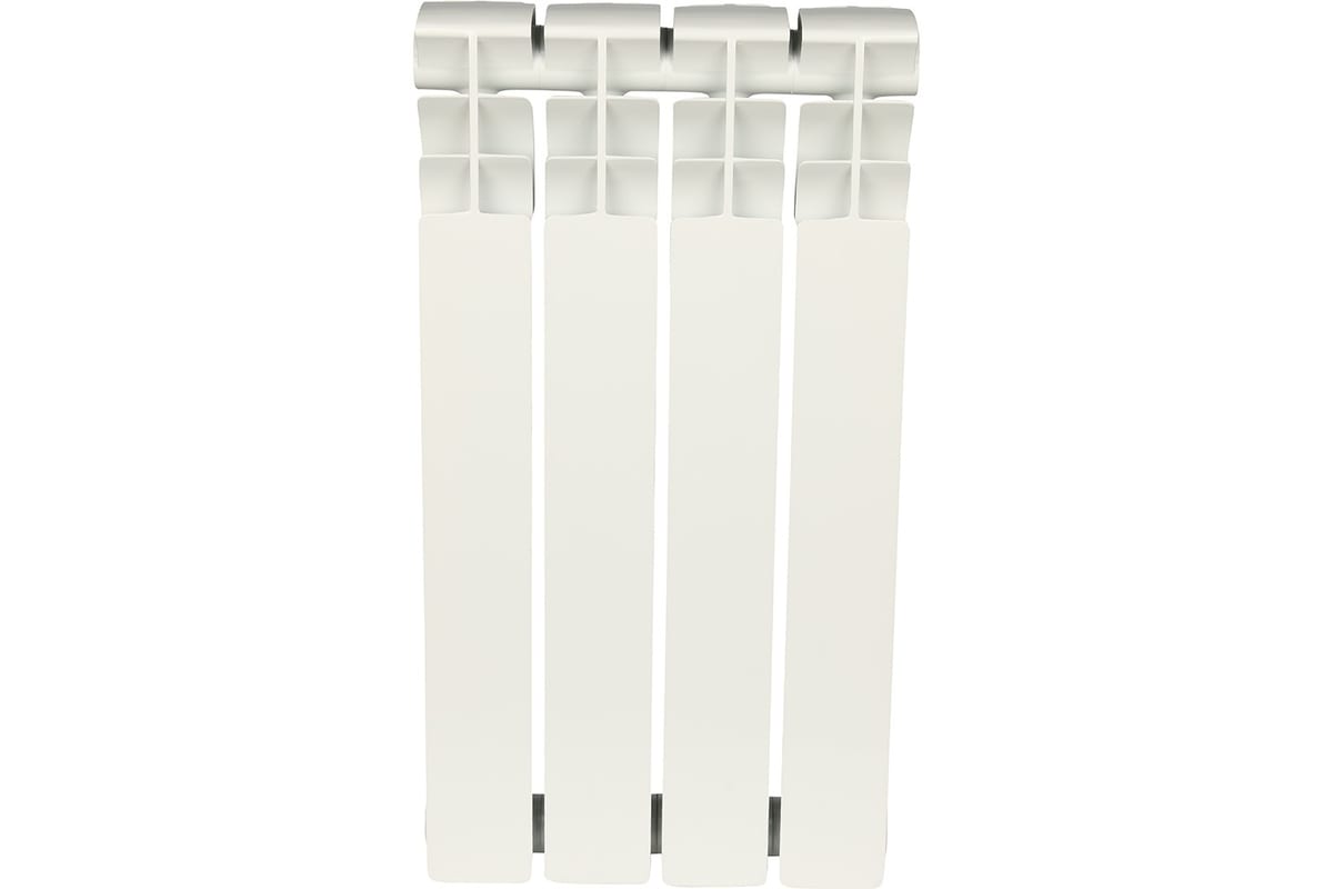 Биметаллический радиатор Rommer Optima BM 500 4 секции RAL9016 89570