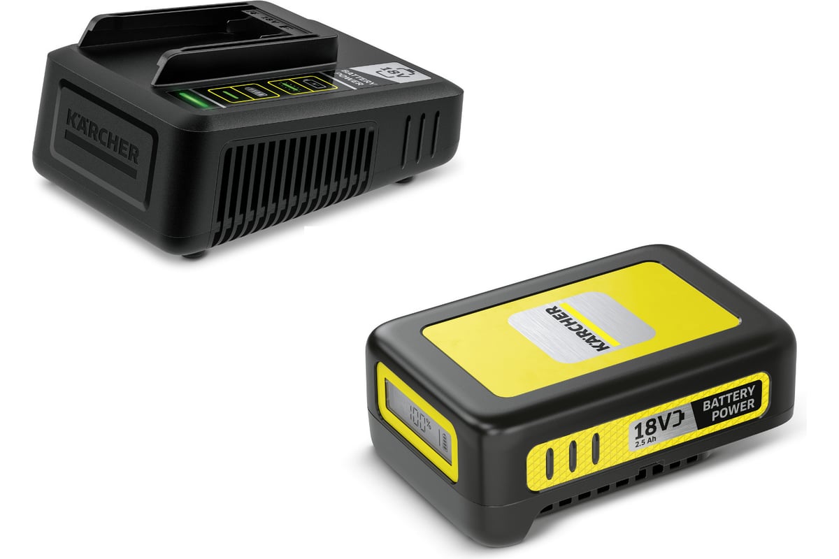 Комплект аккумулятор+зарядное устройство Battery Power 18/25 Karcher 2.445-062