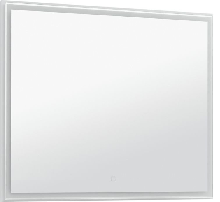 Зеркало Aquanet Nova Lite 100 см белый глянец