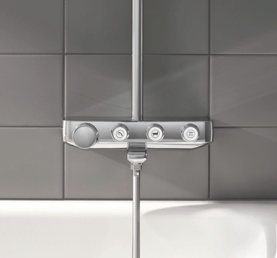 Душевая стойка Grohe Euphoria SmartControl 260 MONO 26510000 с термостатом