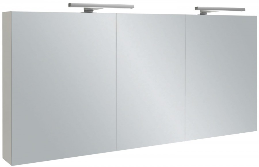 Зеркальный шкаф Jacob Delafon EB789RU-G1C 140 см, белый блестящий лак