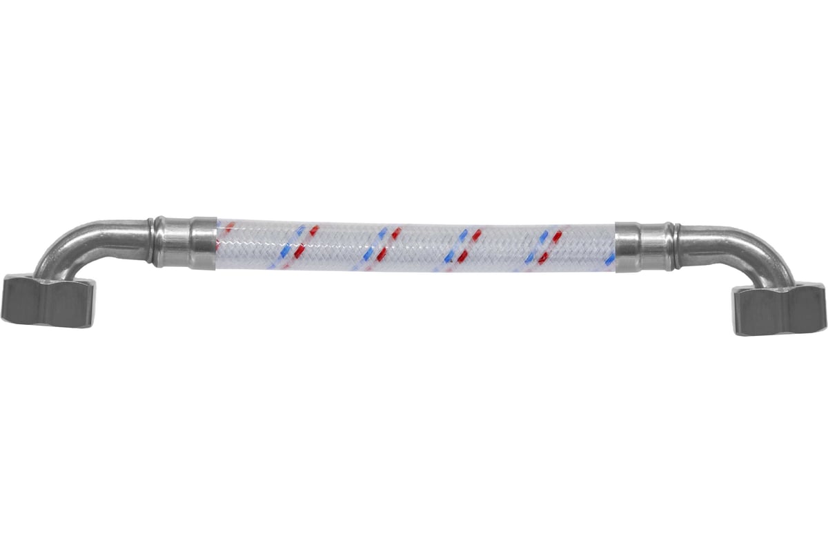 Гибкая подводка для воды ЦС ГИГАНТ 17 нейлон 3/4”Г-угол х 3/4Г-угол L-150 см, штука ГП002429