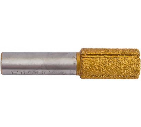 Фреза алмазная пазовая прямая по камню 16х30 мм, хв-к 12 мм Strong СТФ-99011202