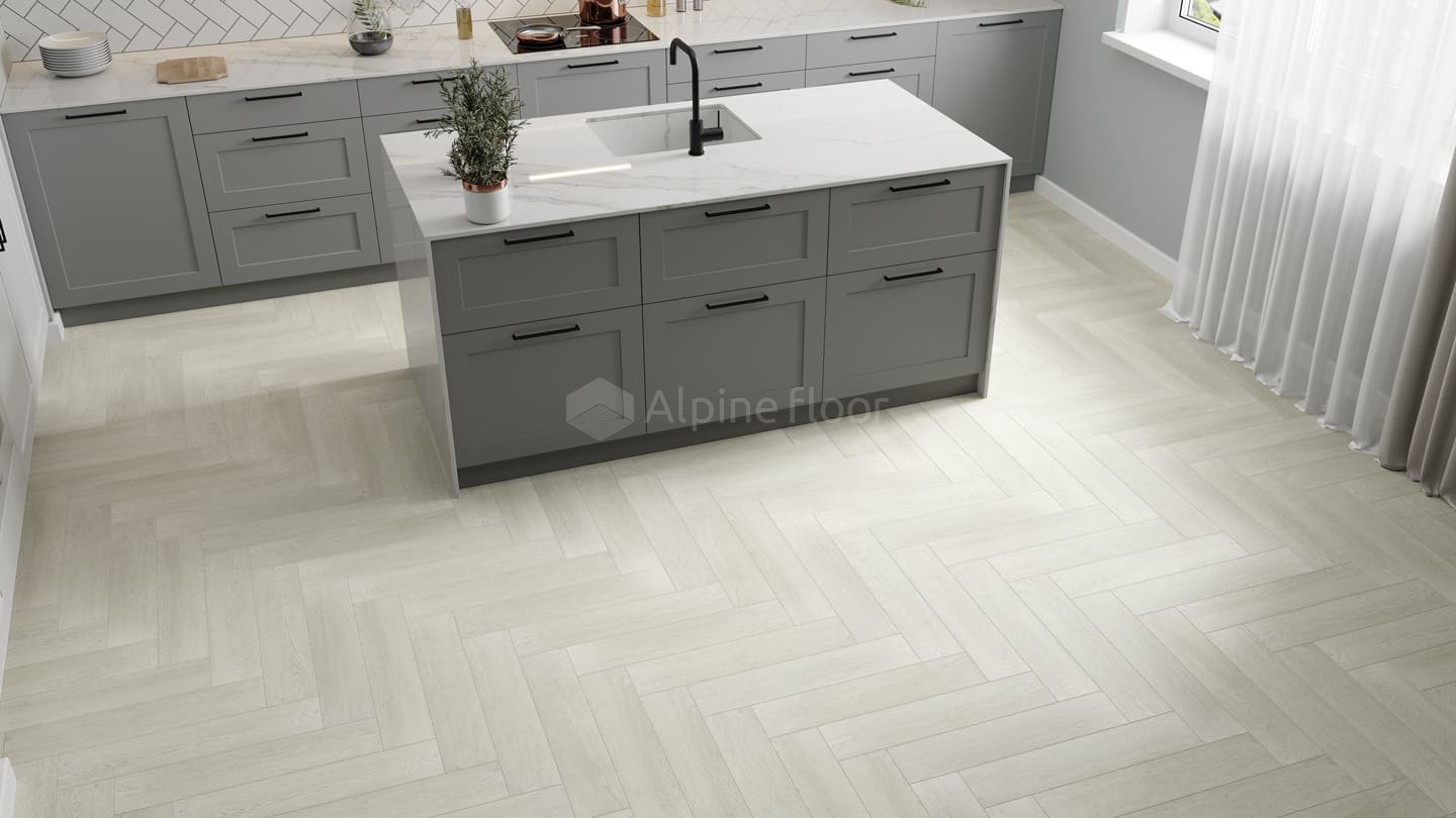 SPC ламинат Alpine Floor Parquet Light Зимний Лес 600x125x4 мм, ECO 13-6B