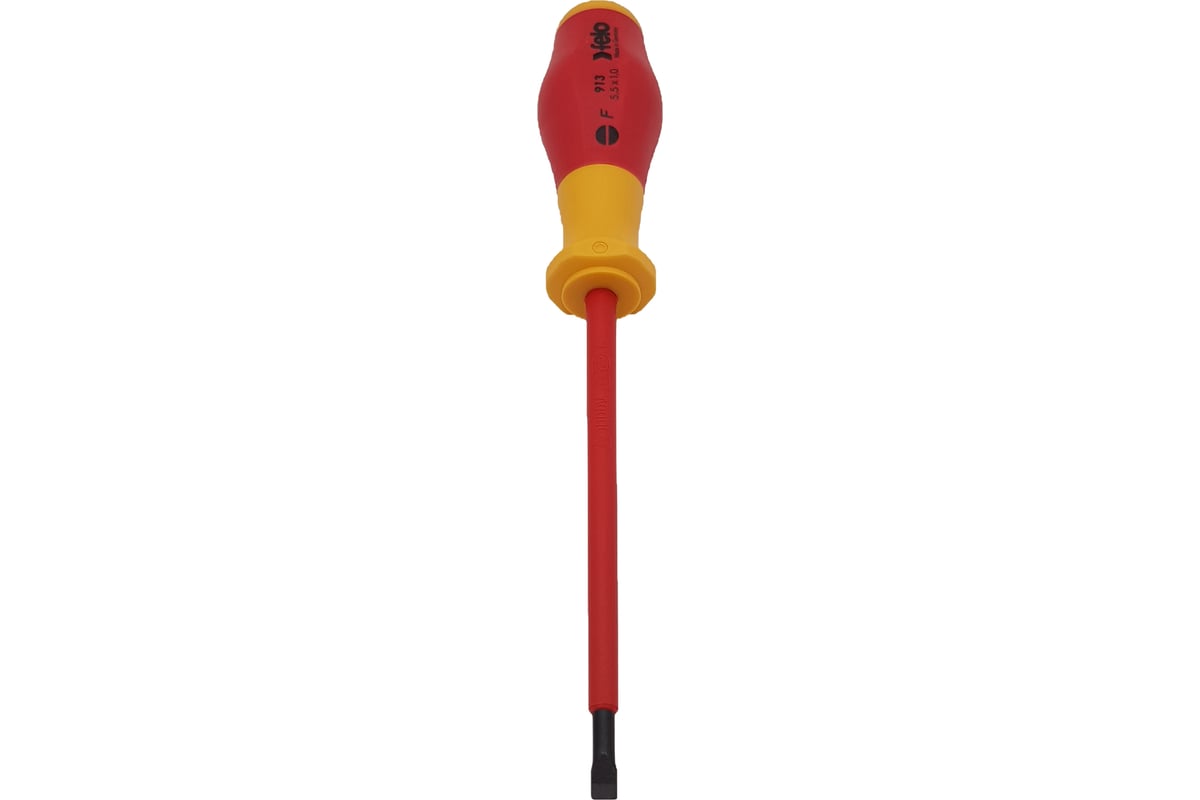Диэлектрическая шлицевая отвертка Felo SL5,5 91305590