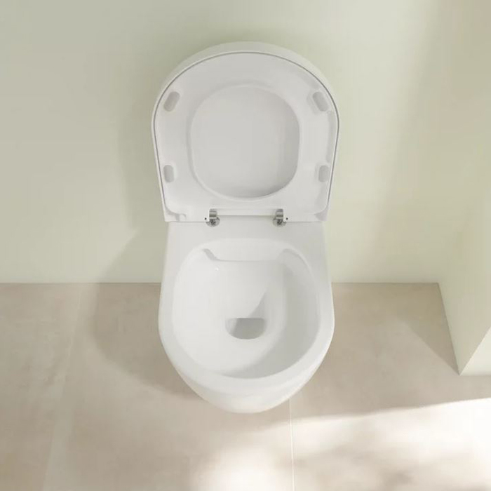 Подвесной унитаз Villeroy&Boch Avento 5656HR01 с крышкой