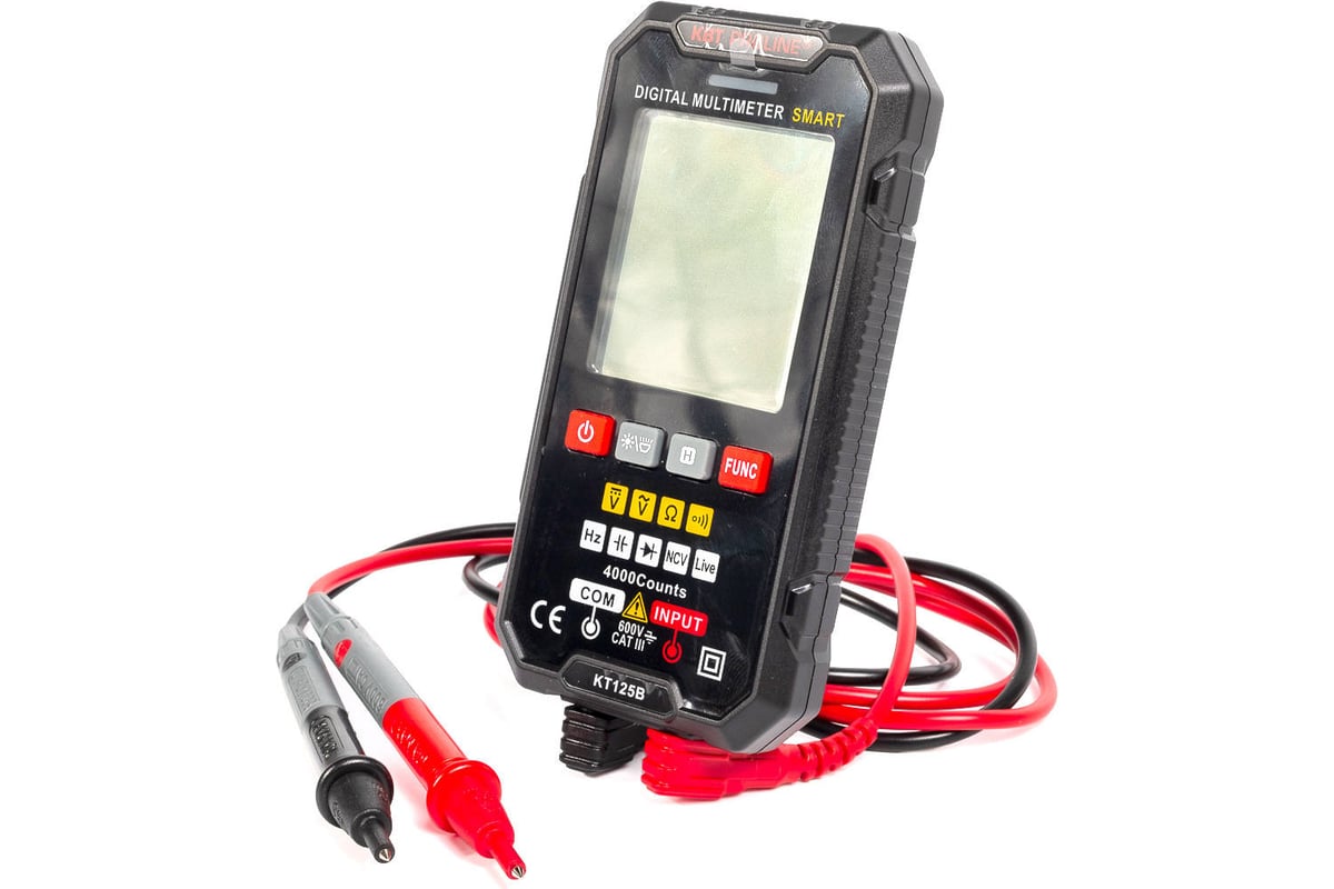 Цифровой мультиметр КВТ SMART KT 125В PROLINE 86325
