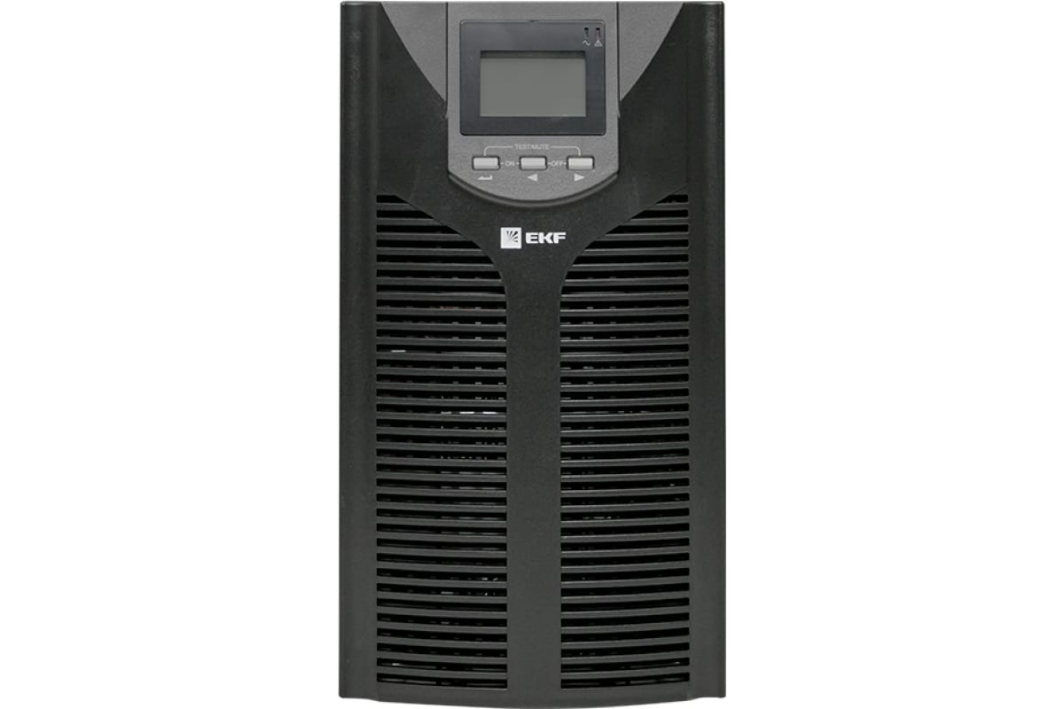 Источник бесперебойного питания двойного преобразования EKF E-Power SW900Pro-TB 3000 ВА PROxima напольный,напольный, c АКБ 8x12В_7 Ач SW930Pro-TB