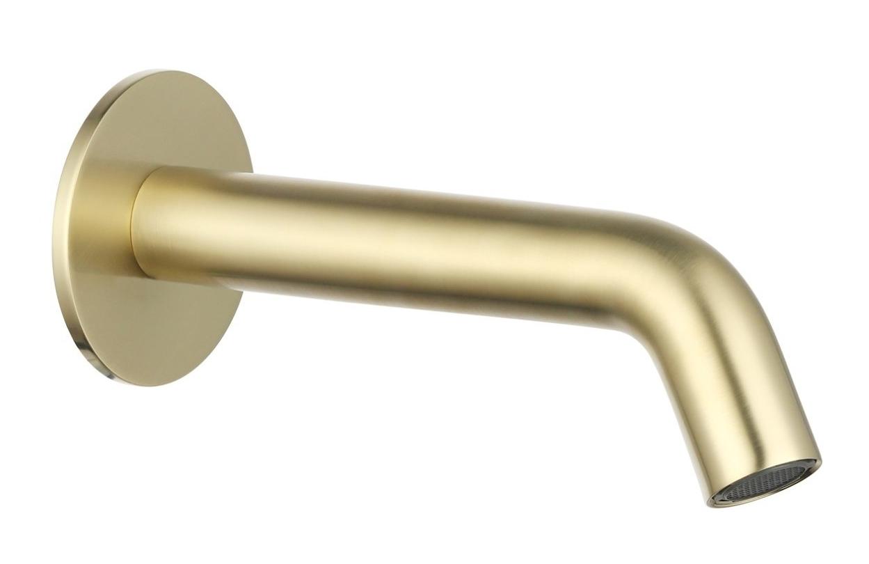 Излив для ванны AQUAme AQM8302BG золото шлифованное