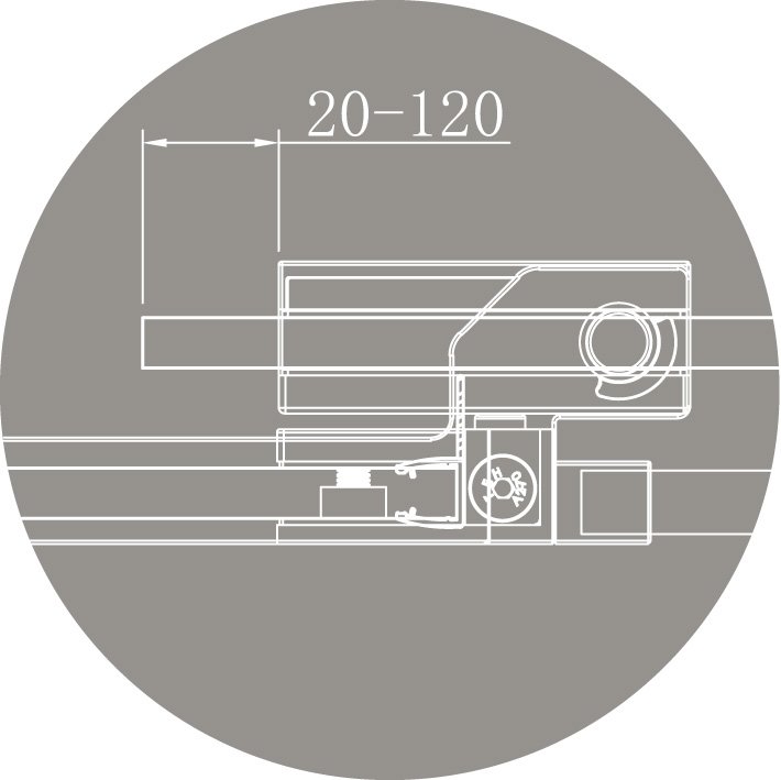 Душевой уголок Cezares SLIDER-A-2-90/100-BR-NERO 90/100x90/100 бронза, черный