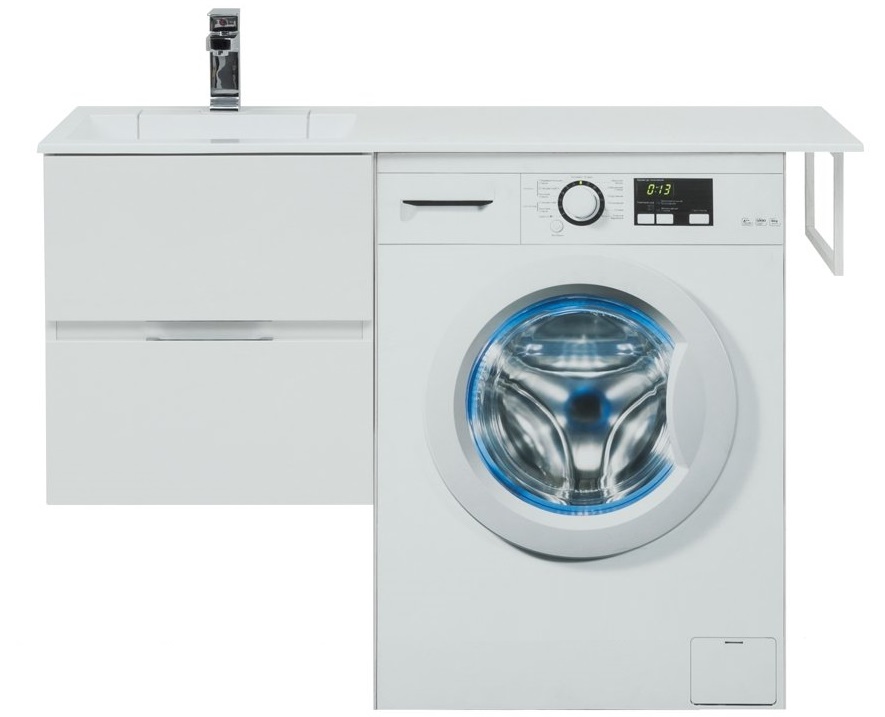 Тумба с раковиной Aquanet Алвита 120 см L