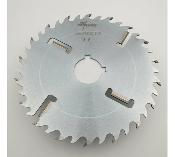 Диск пильный RED SAMURAI 250x50x3.6/2.5 z18+18+4 WZ 2KN 10x5 TPRS0002083