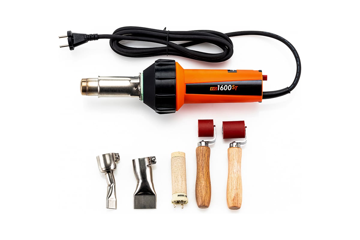 Сварочный фен STANIX EVO 1600ST комплект для сварки внахлёст EVO 1600ST СВ