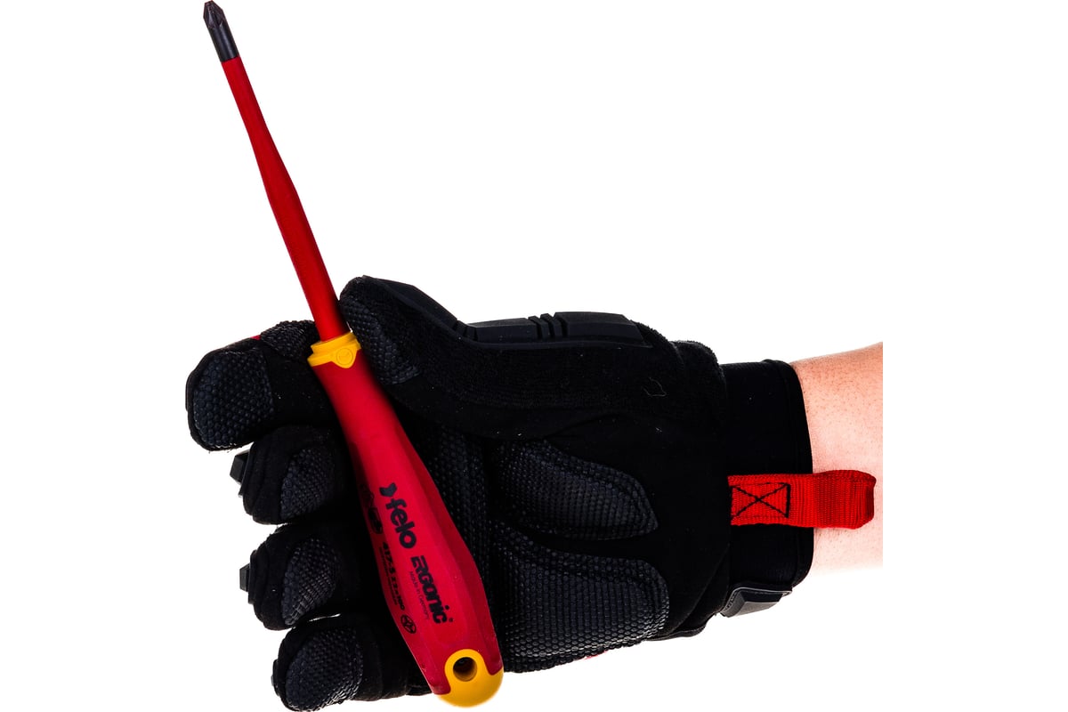 Диэлектрическая крестовая отвертка Felo Ergonic +/- E-SLIM Z 2X100 41729390