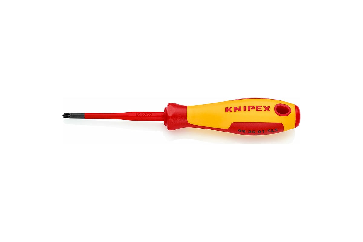 Тонкая отвёртка Knipex PlusMinus Pozidriv, 212мм KN-982502SLS