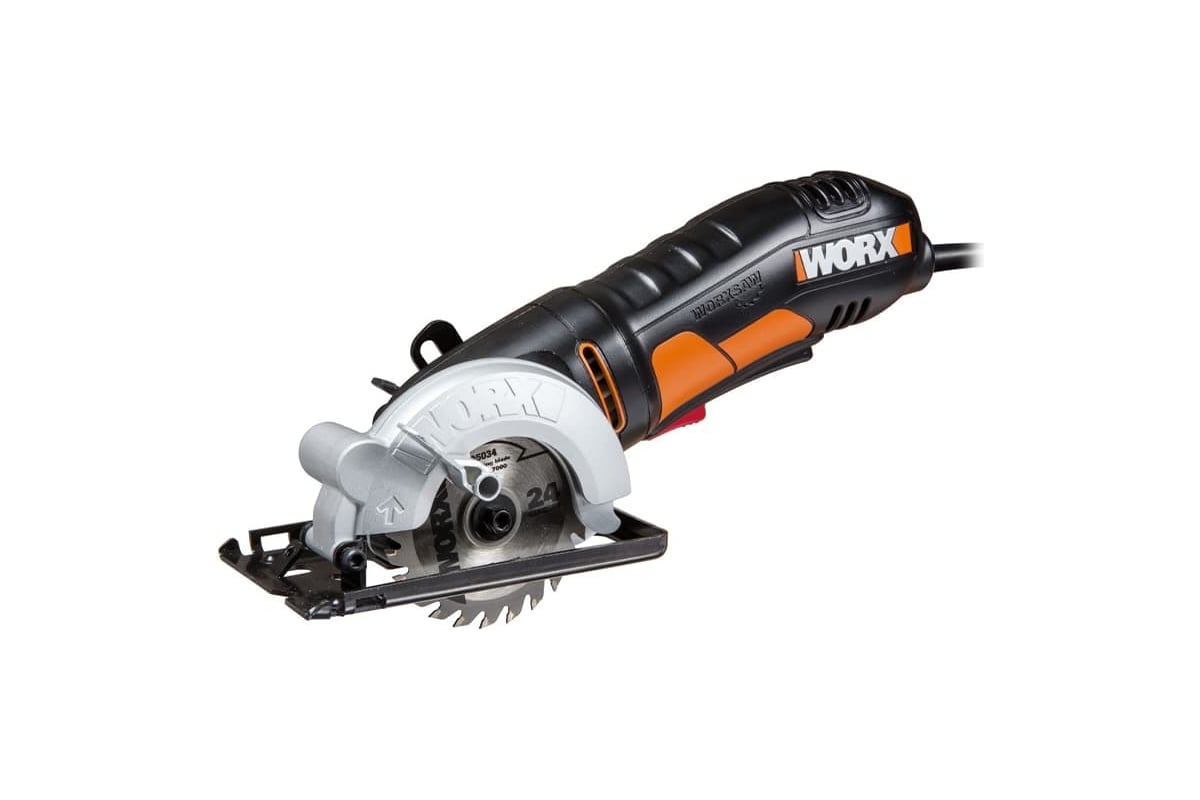 Дисковая пила Worx 400 Вт, 85 мм, кейс WX423.1