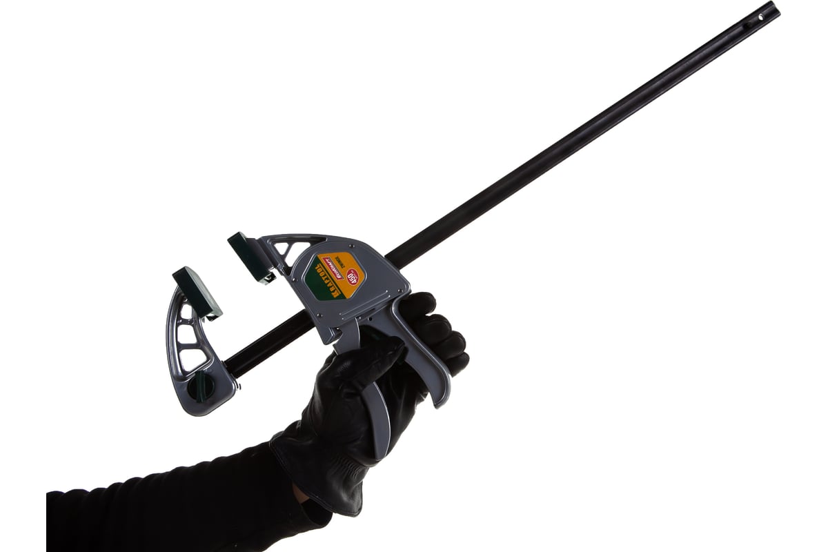 Ручная пистолетная струбцина Kraftool EcoKraft 32228-45, 450 мм