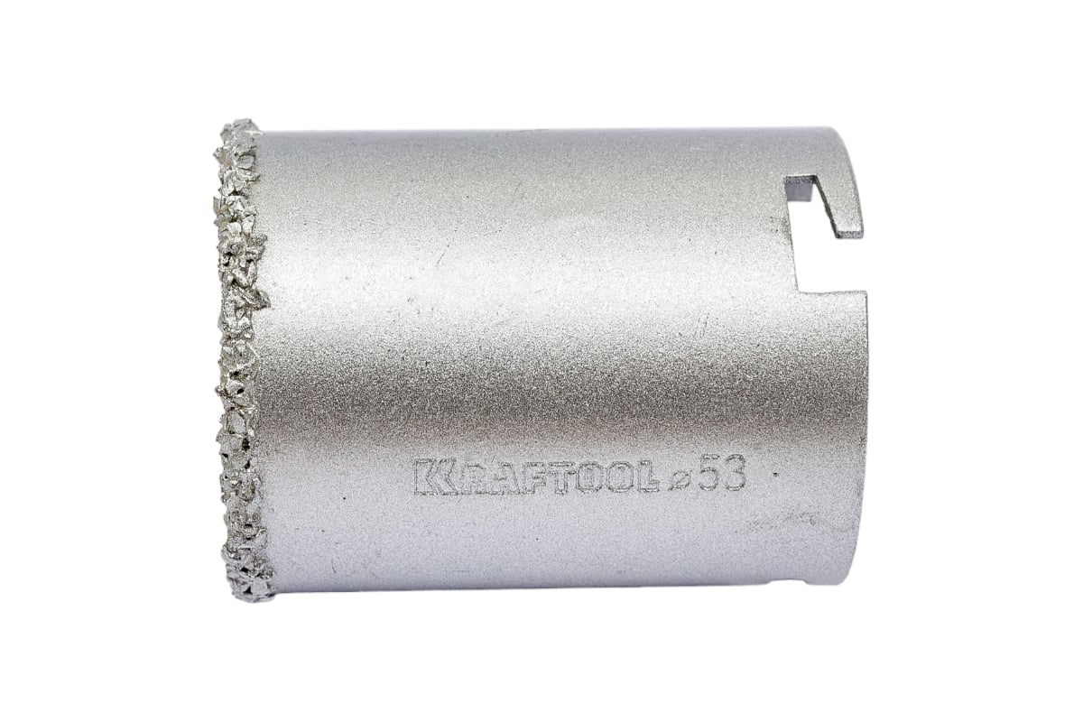 Коронка кольцевая с напылением из карбида вольфрама (53 мм) Kraftool 33401-53_z01