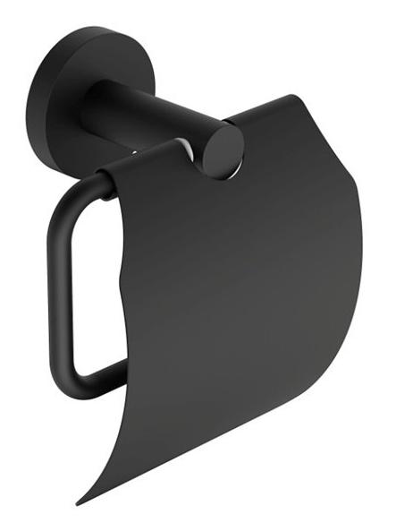 Держатель туалетной бумаги AQUAme Trento AQM7210MB черный матовый