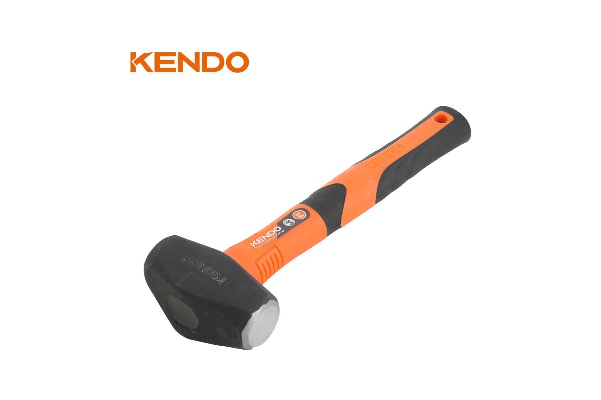 Кувалда KENDO с фибергласовой рукояткой, 1800 г 25323