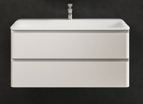 Тумба с раковиной AQUAme S4 100 см