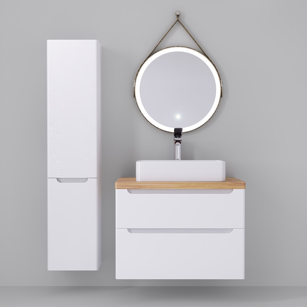 Мебель для ванной Jorno Wood 80 см