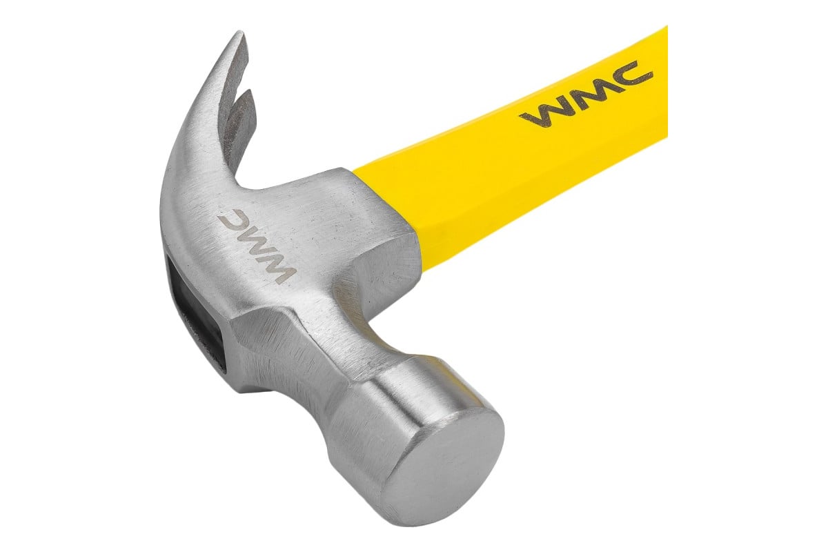Молоток-гвоздодер WMC TOOLS 350гр WMC-T7012(61011)