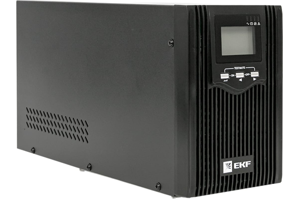 Линейно-интерактивный источник бесперебойного питания EKF E-Power PSW 600 2000 ВА PROxima, напольный, c АКБ 3x12В_9 Ач PSW-620TB