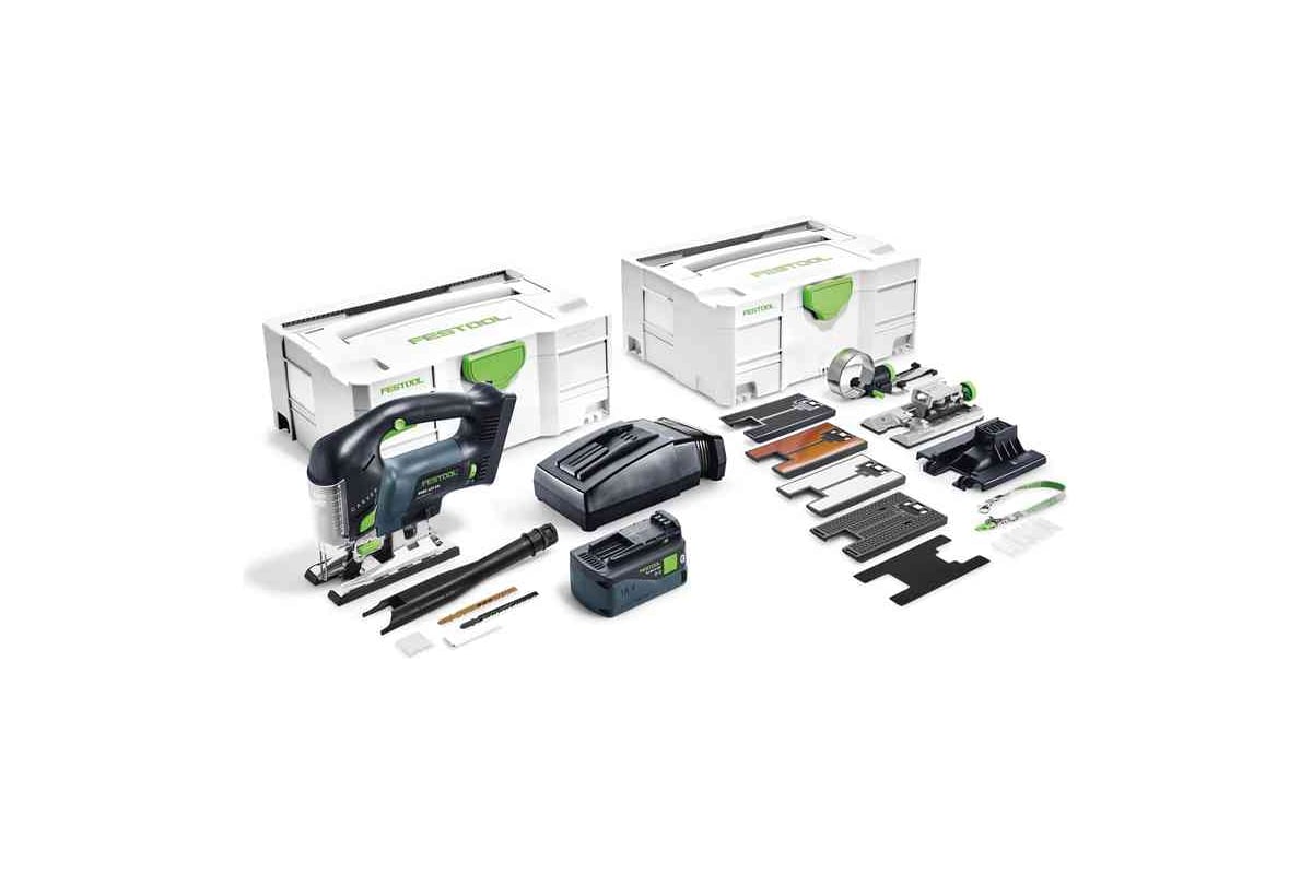 Аккумуляторный лобзик Festool CARVEX PSBC 420 Li 5.2 EBI-Set 575741