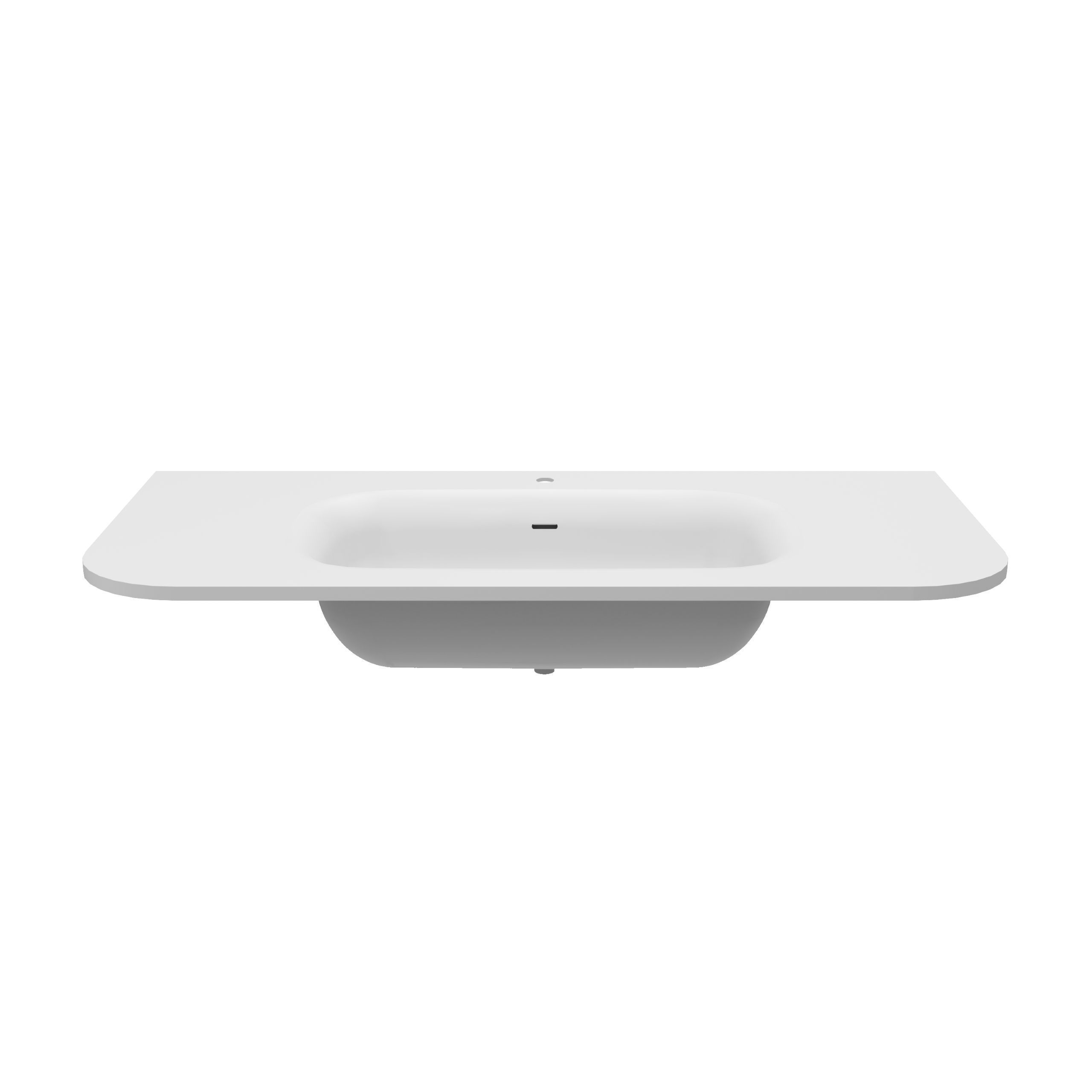 Тумба с раковиной Vincea Альто (Alto) 100 см светло-бежевый матовый